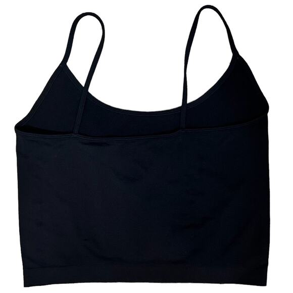 Sugarlips Spaghetti Straps Camisole Stretch Crop Top Pullover Shirt Black OS - Picture 2 of 7